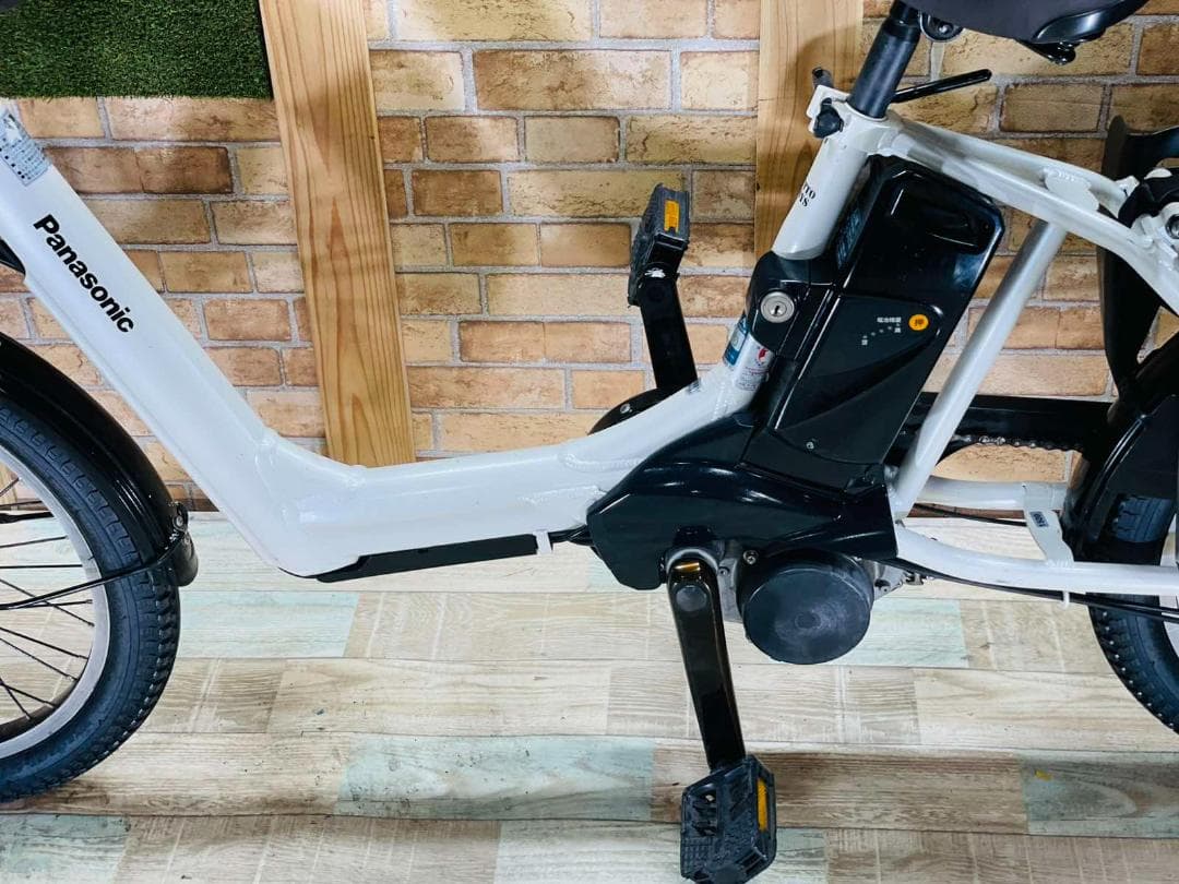 王様 ホワイト ギュットアニーズ子供乗せ電動アシスト自転車 H1500