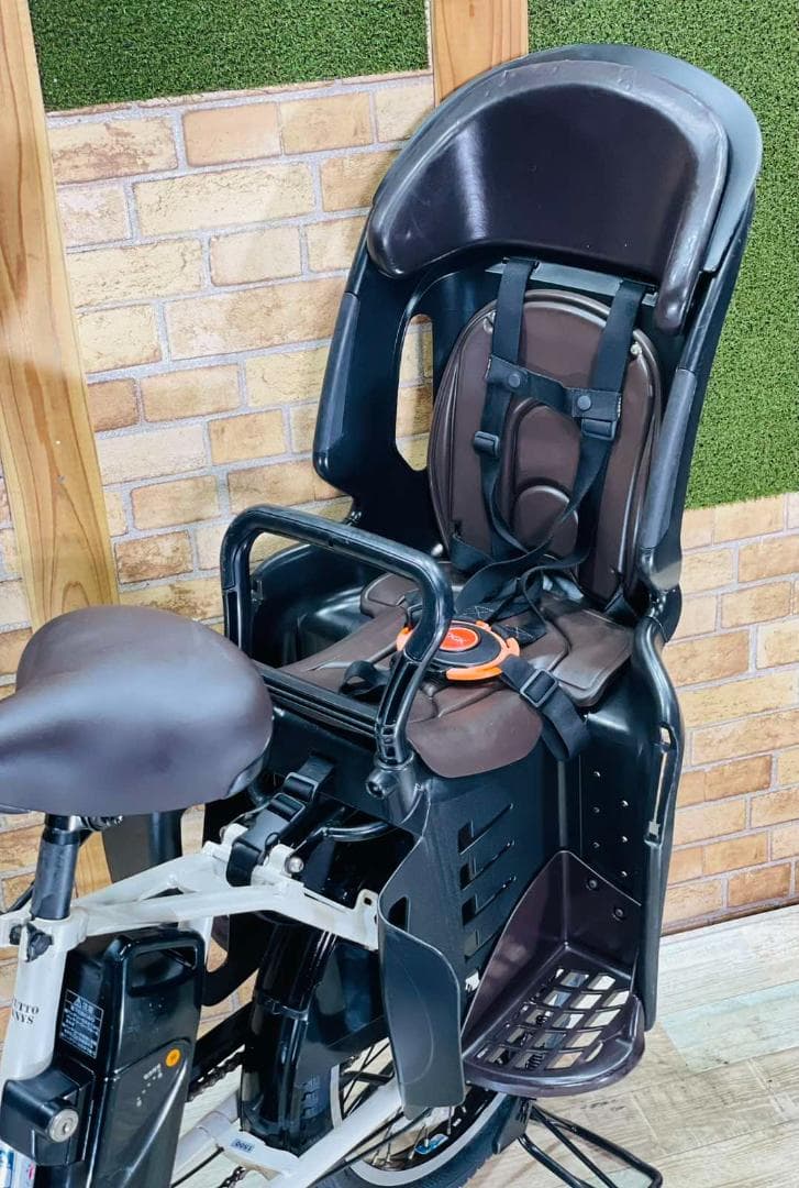 王様 ホワイト ギュットアニーズ子供乗せ電動アシスト自転車 H1500