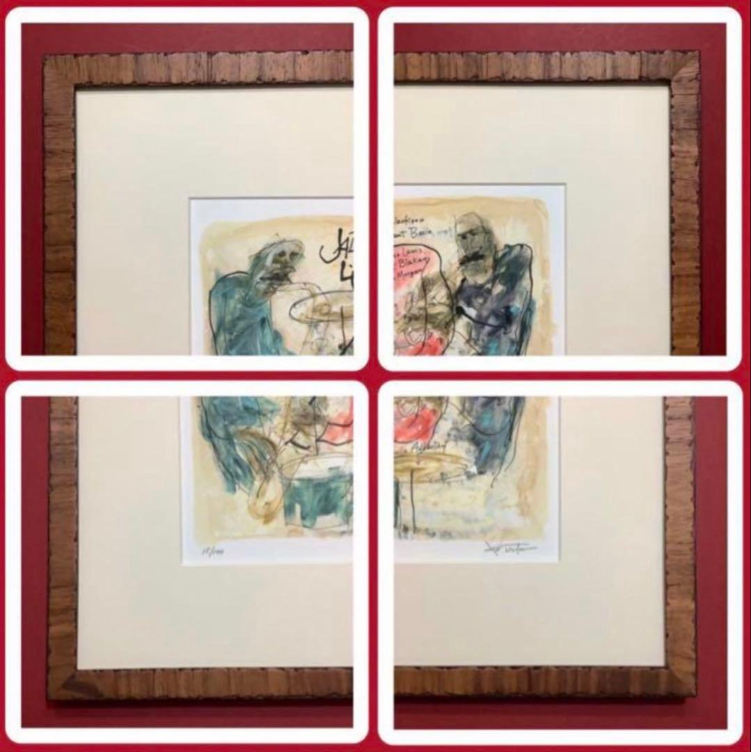 絵画・額縁・版画・津田耕・JAZZシリーズ・美術品・インテリア・雑貨