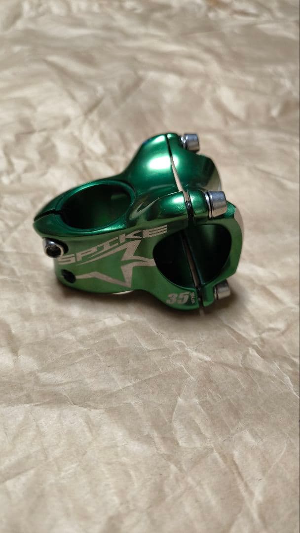 SPANK SPIKE Race ステム 35mm グリーン【削り出し・超美品】
