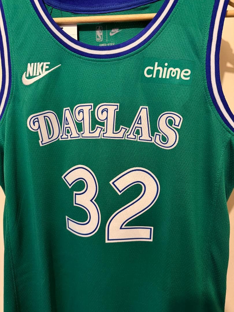 【新品】NBA マーベリックス クーパー・フラッグ ユニフォーム 緑 M