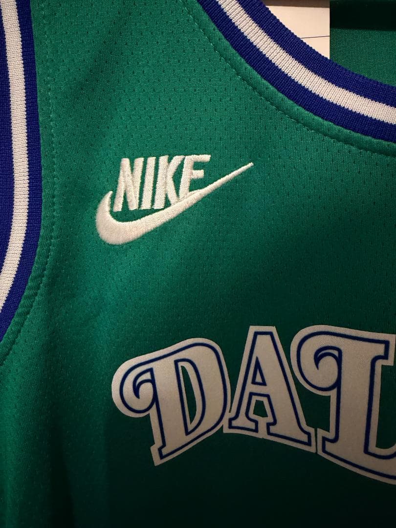 【新品】NBA マーベリックス クーパー・フラッグ ユニフォーム 緑 M
