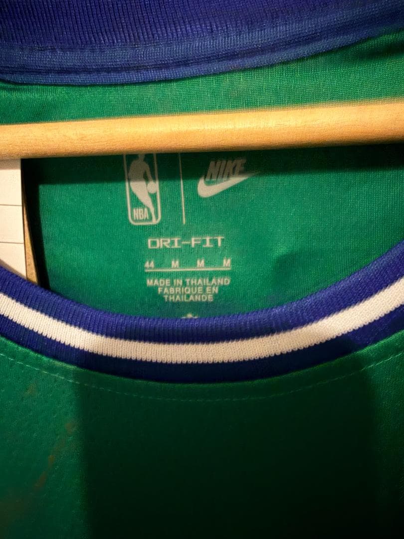 【新品】NBA マーベリックス クーパー・フラッグ ユニフォーム 緑 M