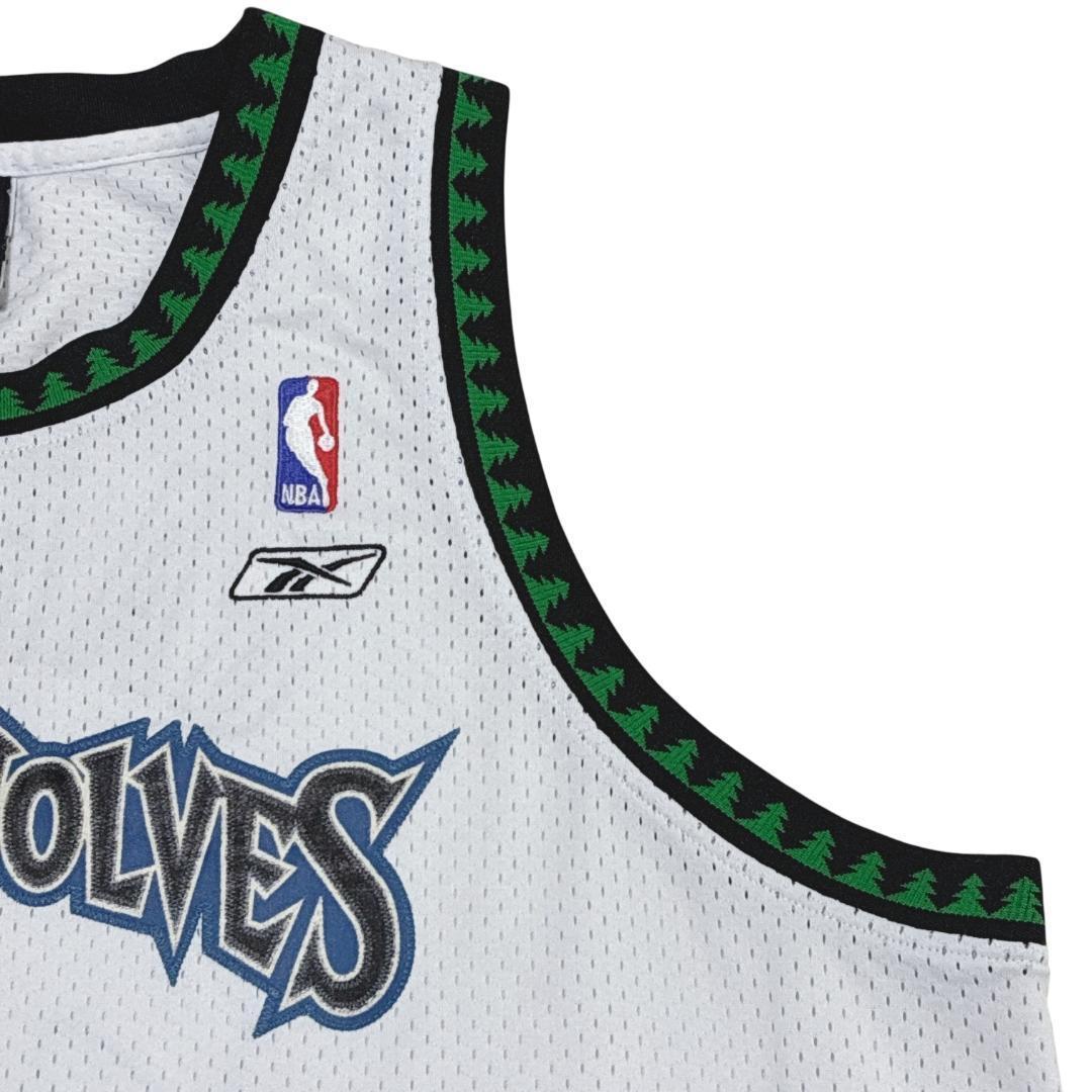 NBA ティンバーウルブズ バスケゲームシャツ ユニフォーム 2XL 両面刺繍