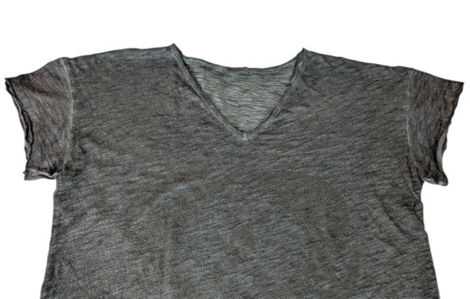 SALSATION (サルセーション)　VネックＴシャツ　ダークグリーン　S