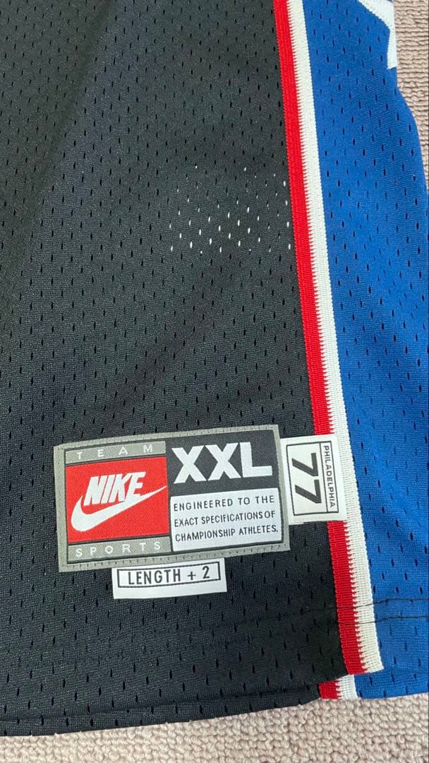 アレン・アイバーソン NIKE SIXERS ユニフォーム XXL