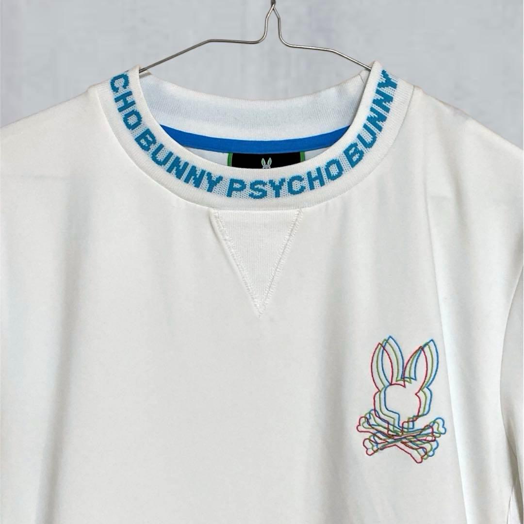 【未使用】PSYCHO BUNNY リラックスフィットクルーネック半袖スウェット