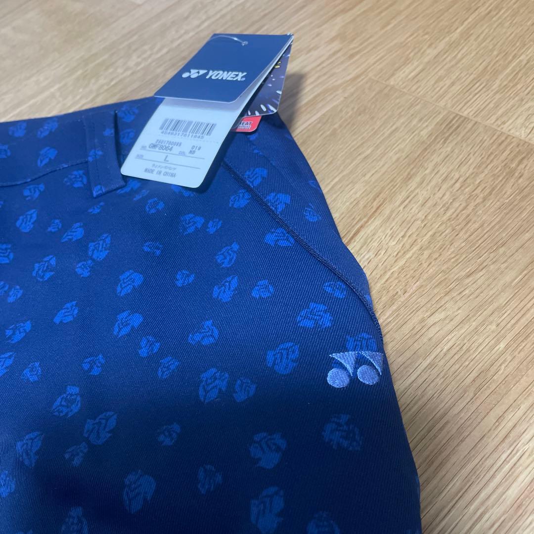 YONEX☆テニス☆スポーツ☆パンツ 小花柄 L ダークブルー
