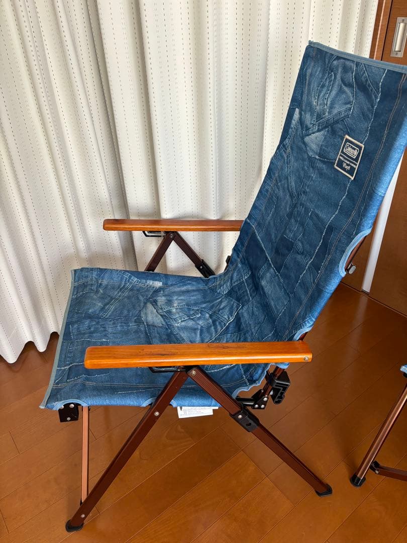 値下げ中最終日期間限定5月5日までコールマンインディゴレイチェア　2脚