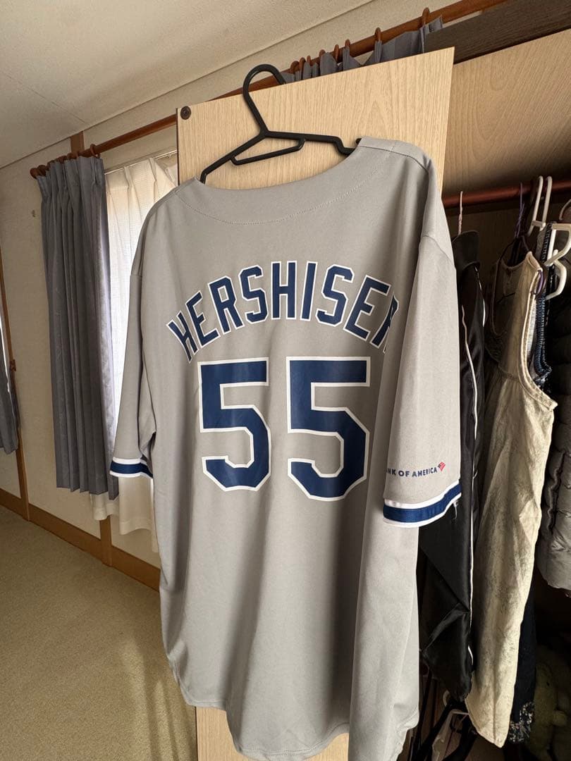 Dodgers Hershiser 55 ユニフォーム XL 来場者特典
