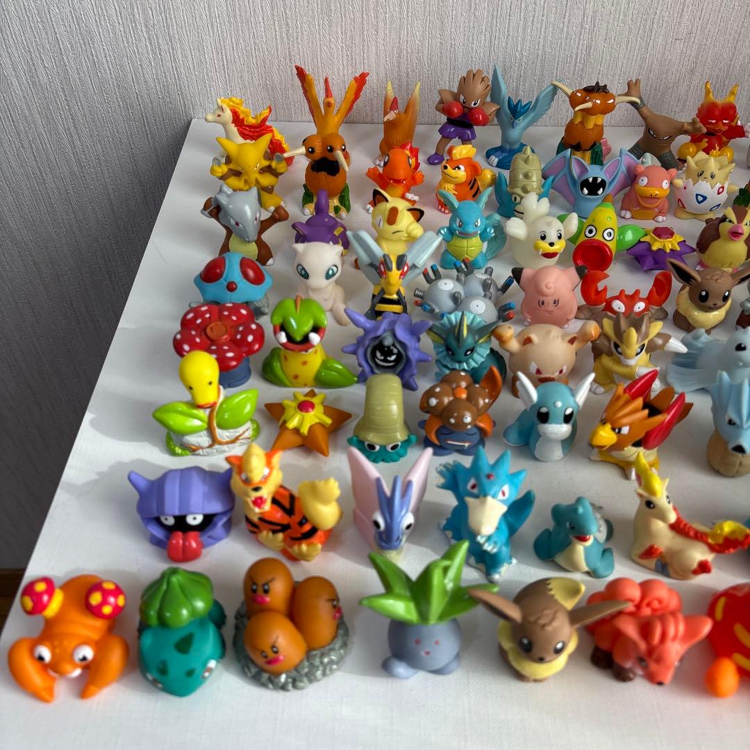 ポケモン　ポケットモンスター　初代　当時物　指人形 80体