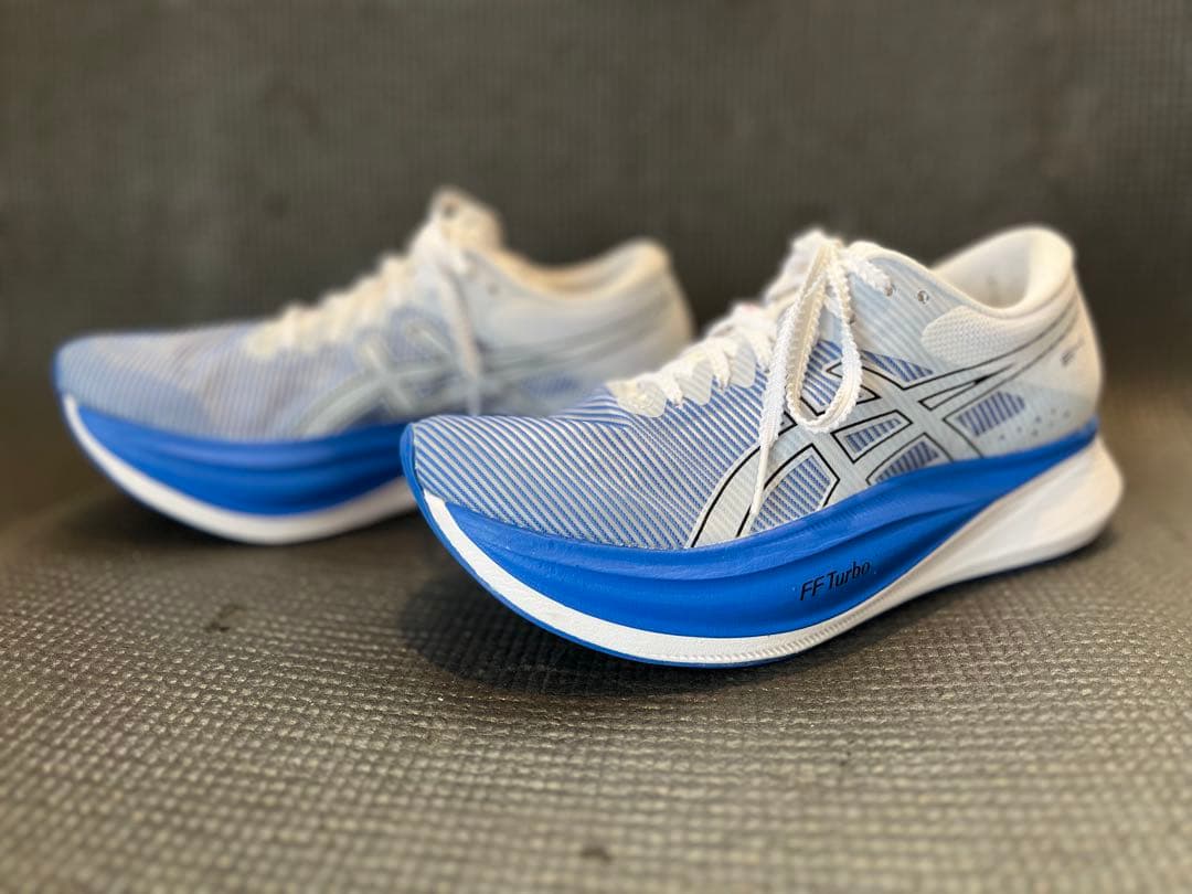 mayurun 　asics Ｓ4 ブルー美品