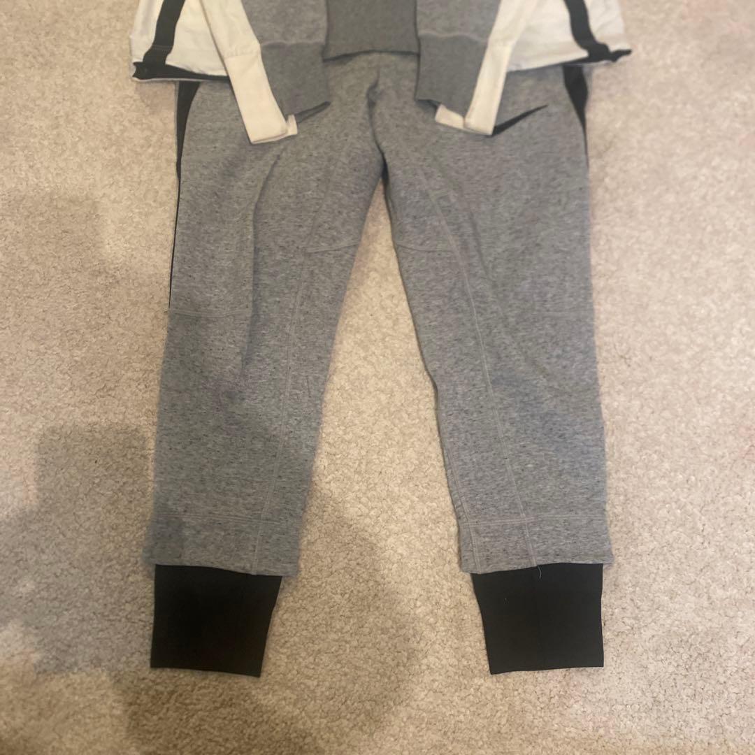 早い者勝ち　sacai×Nike グレー ジャージ上下セット S