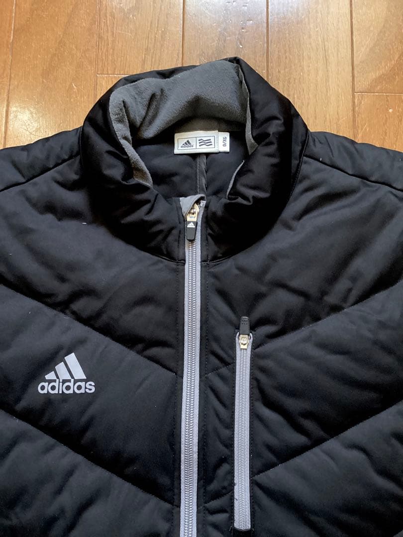 ハ*R様 adidas アディダスゴルフ長袖キルティングダウンジャケットO