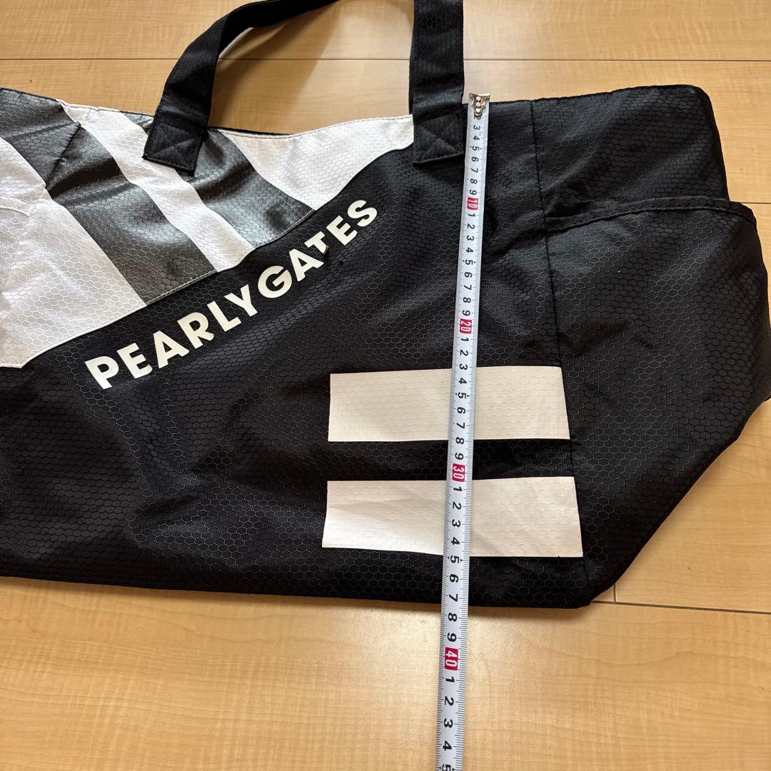 PEARLY GATES ストライプゴルフバッグ　ロッカーバック