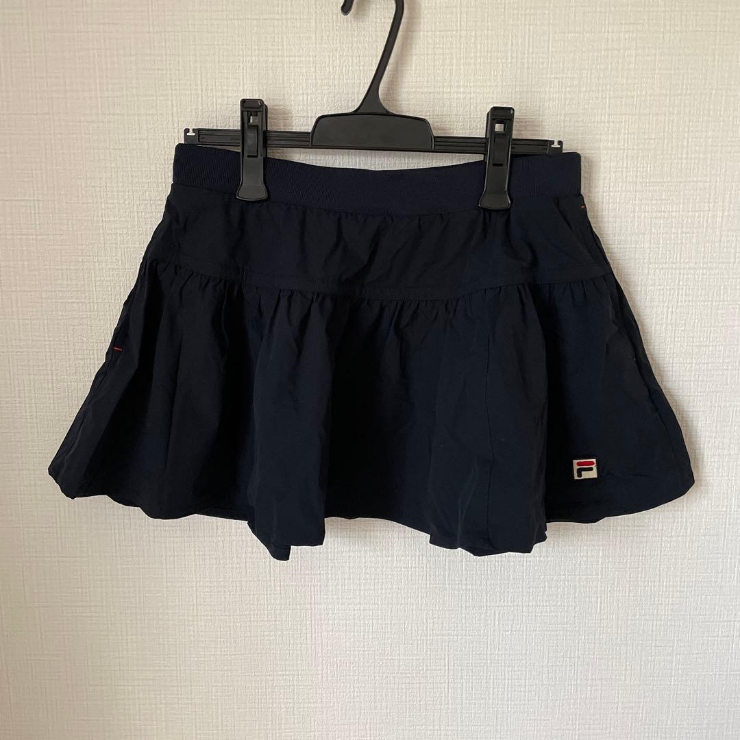 新品　FILA フレアスカート VL2725 LLサイズ　紺