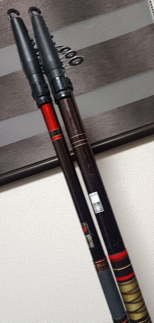 ダイワ波濤DX5号4.8m &ダイワ磯風6号5.4m遠投ガイド磯竿まとめて2本