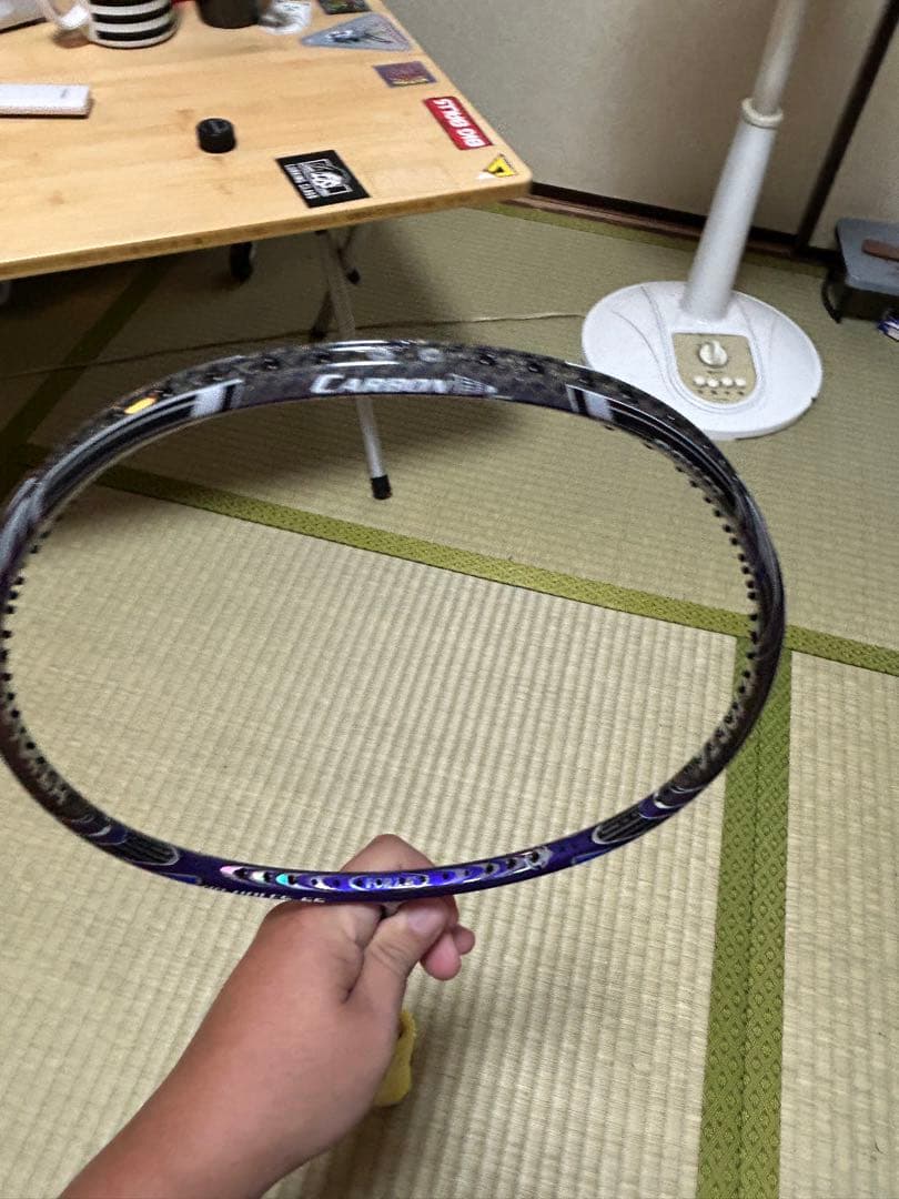Forzaバドミントンラケット3ug5イーブン硬め 2本セット！