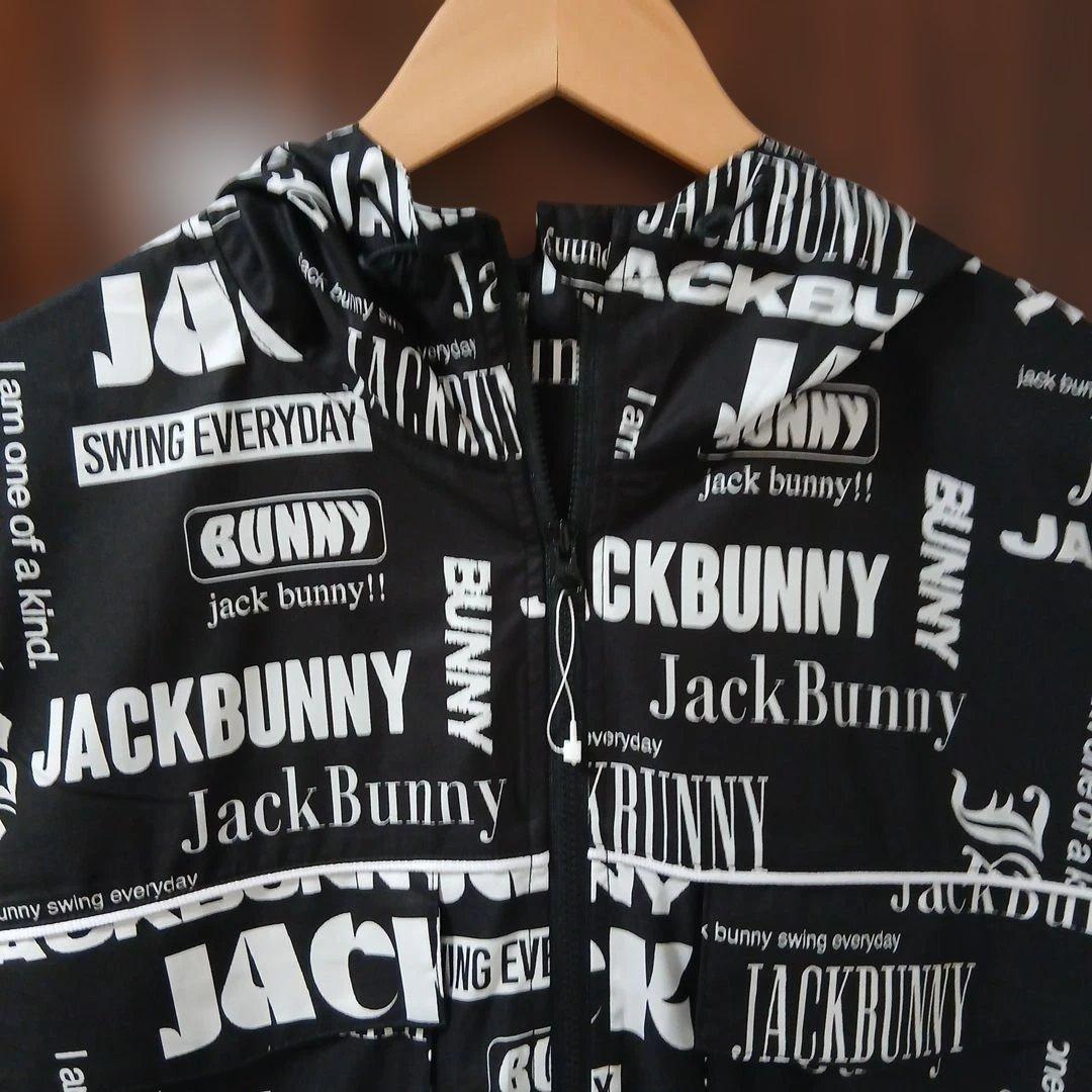 Jack Bunny ロゴプリント フード付きジャケット サイズ4 新品
