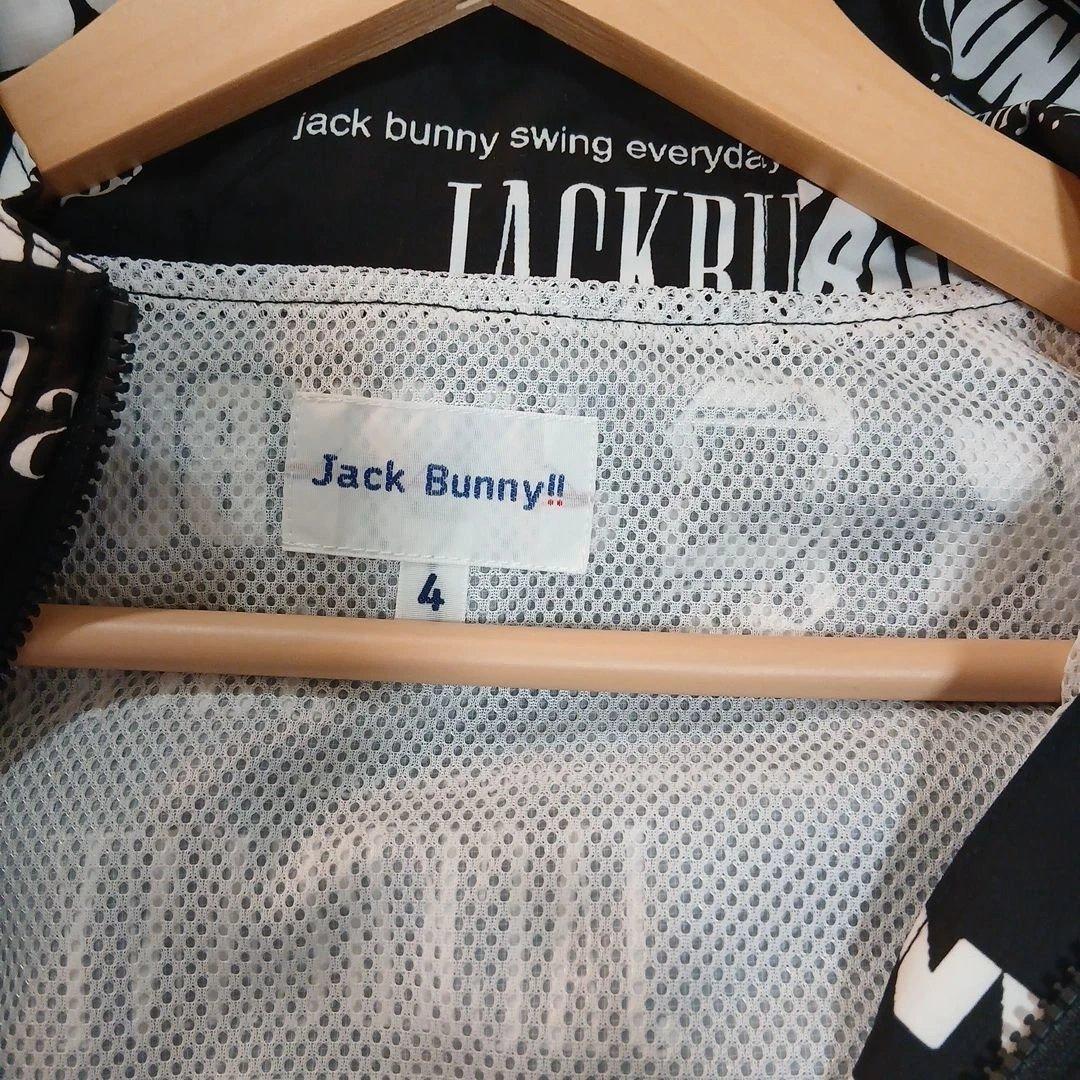 Jack Bunny ロゴプリント フード付きジャケット サイズ4 新品