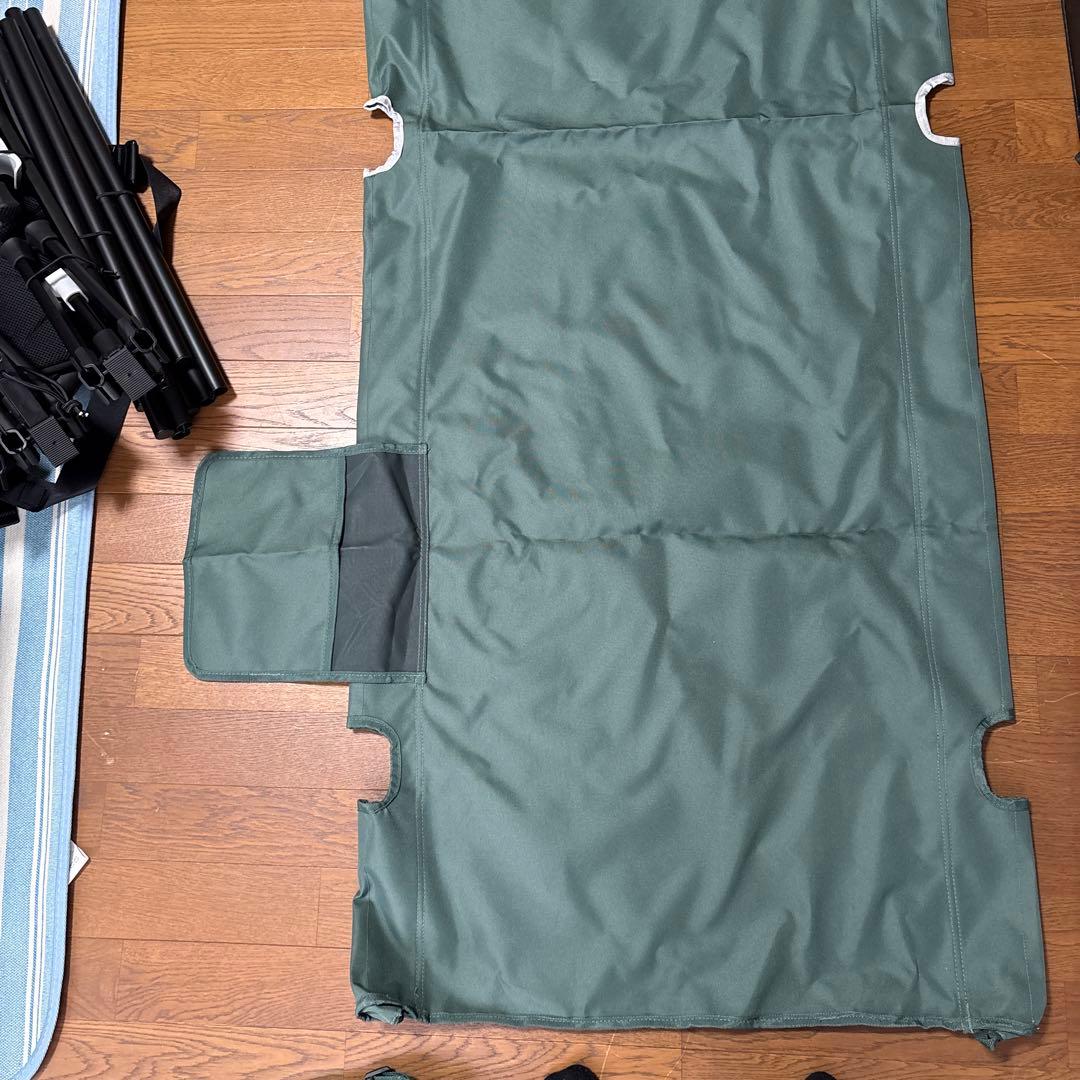 ワークマン　燃え広がりにくいアルミコット　オリーブ　WEB限定