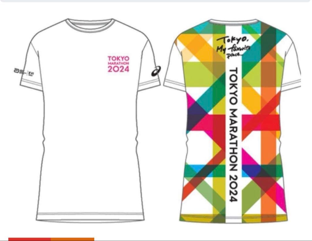 東京マラソン2024　シグネチャーTシャツ　Mサイズ
