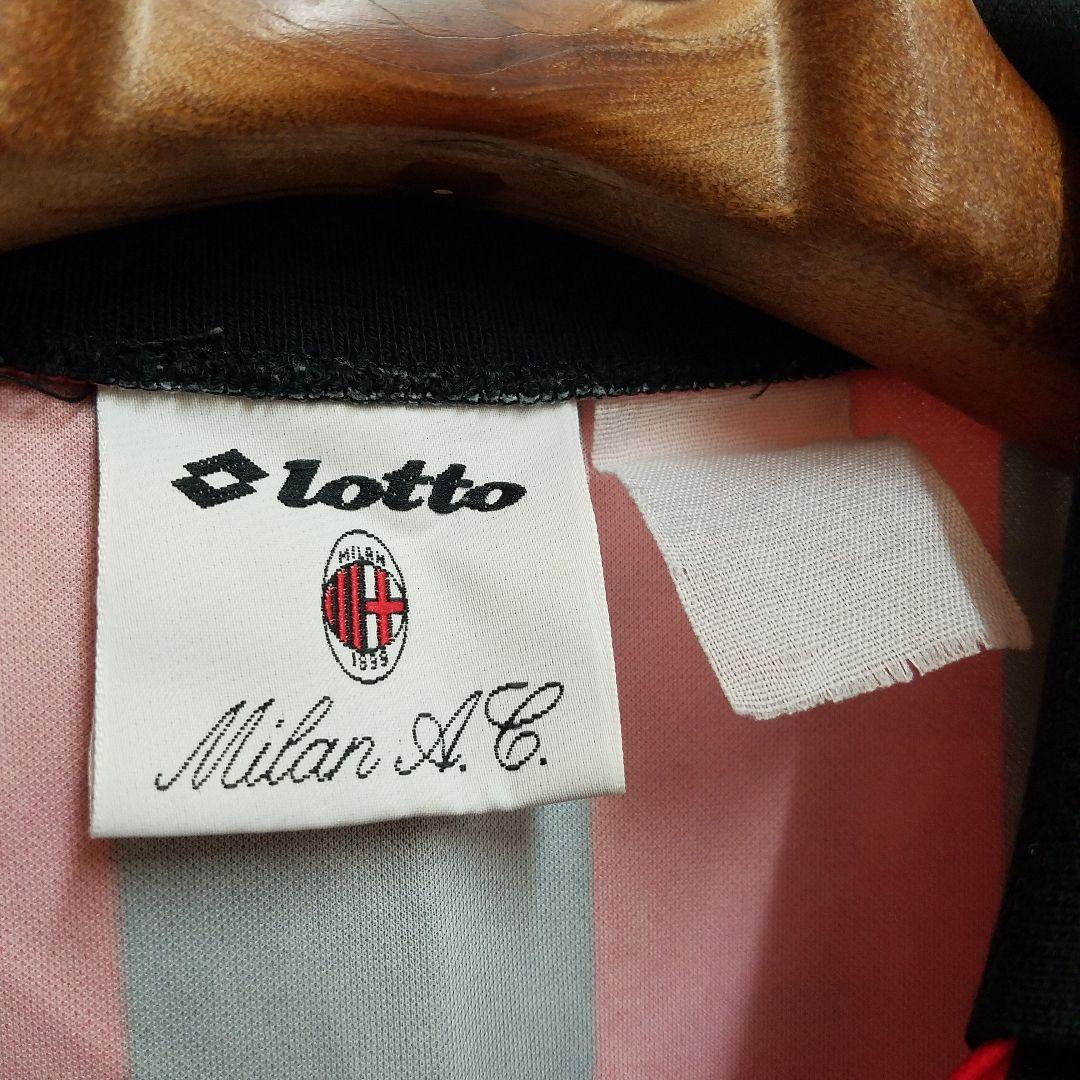 94/96 lotto × AC MILAN S/S Game Shirts