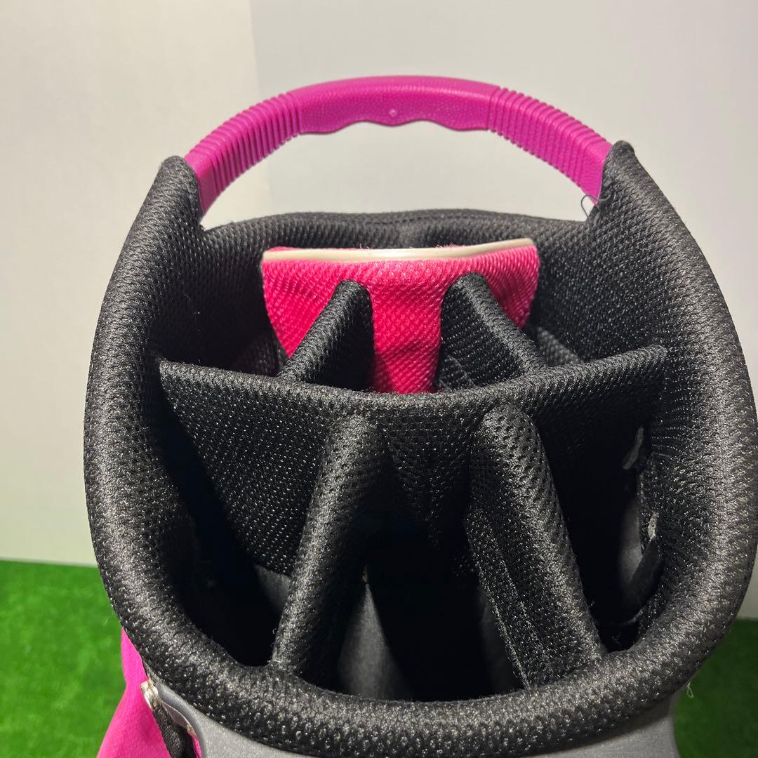 JB1775 LANVIN SPORT レディース キャディバッグ スタンド式