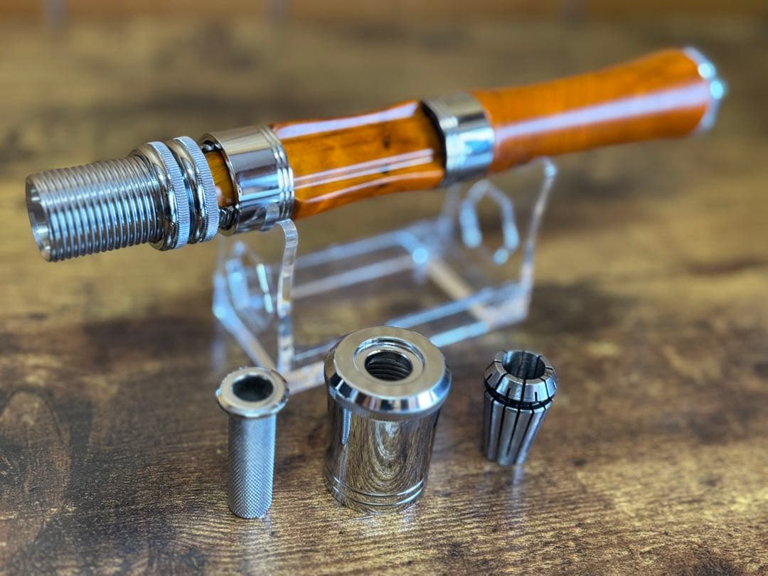 フェルール付き　ウッドグリップ　スピニングタイプ