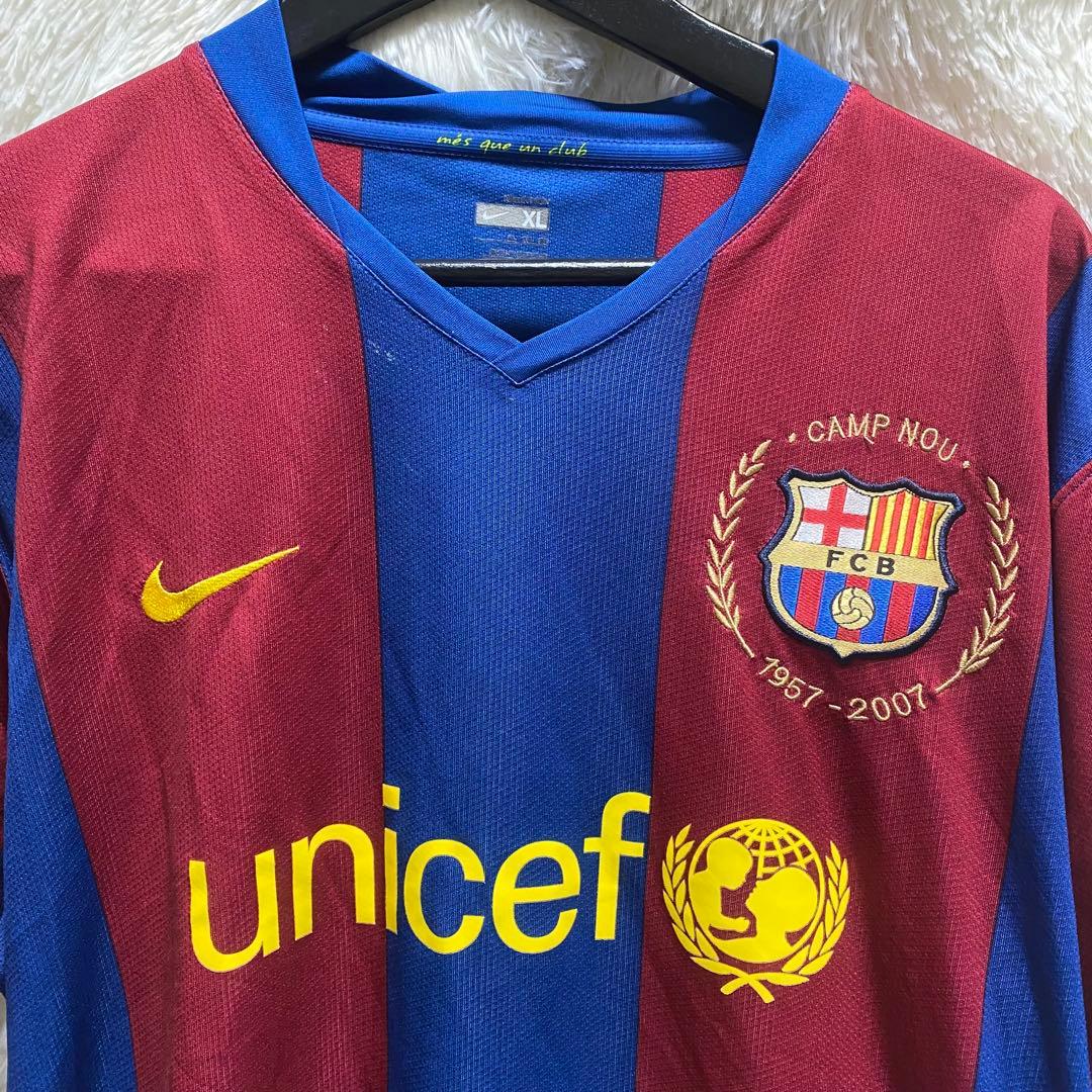 ナイキ FCバルセロナ カンプノウ50周年記念ユニフォーム　国内正規品　XL