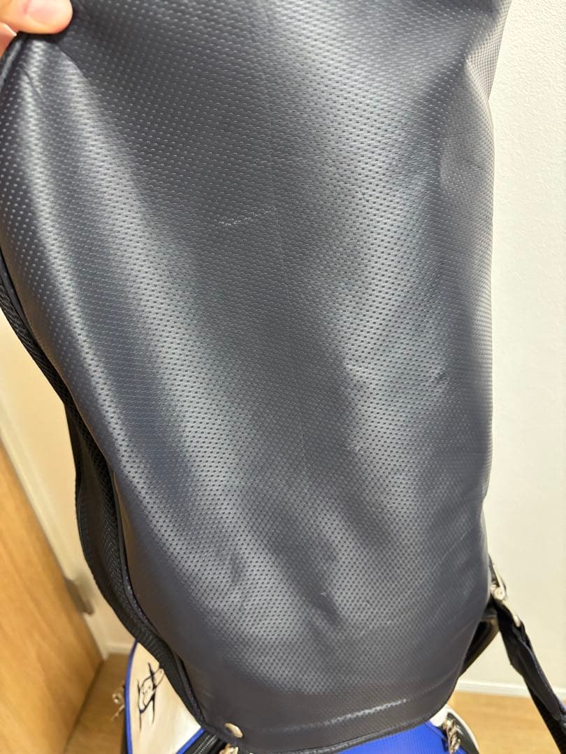 Munsingwear キャディバッグ　カート型　セパレート　エナメル