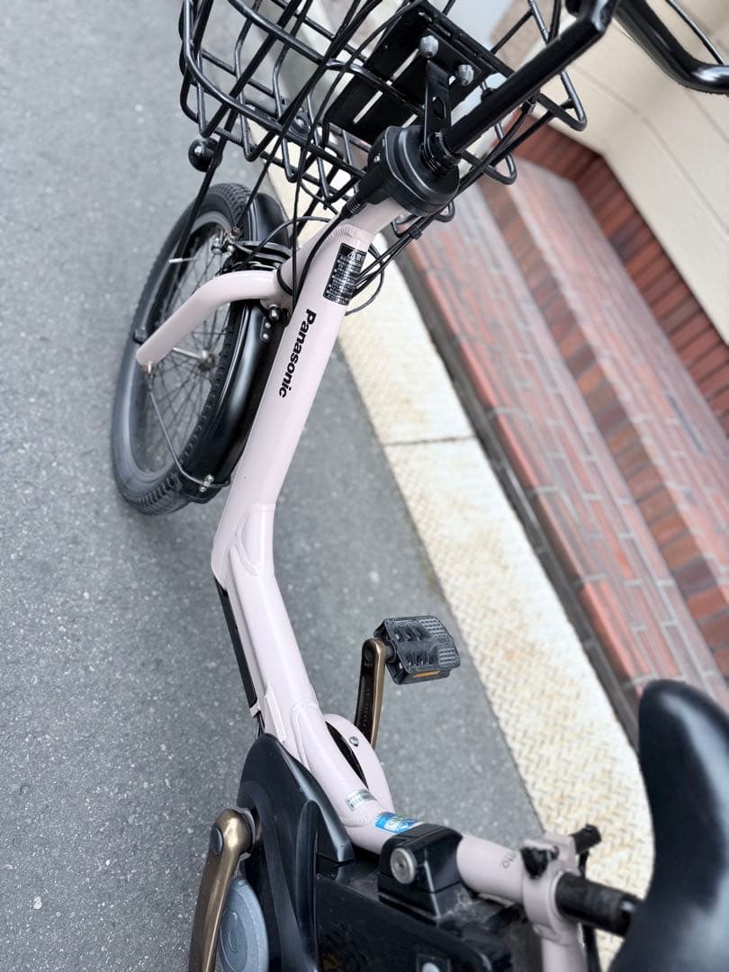 大阪府　子供乗せ　Panasonic 電動アシスト自転車 チャイルドシート付き