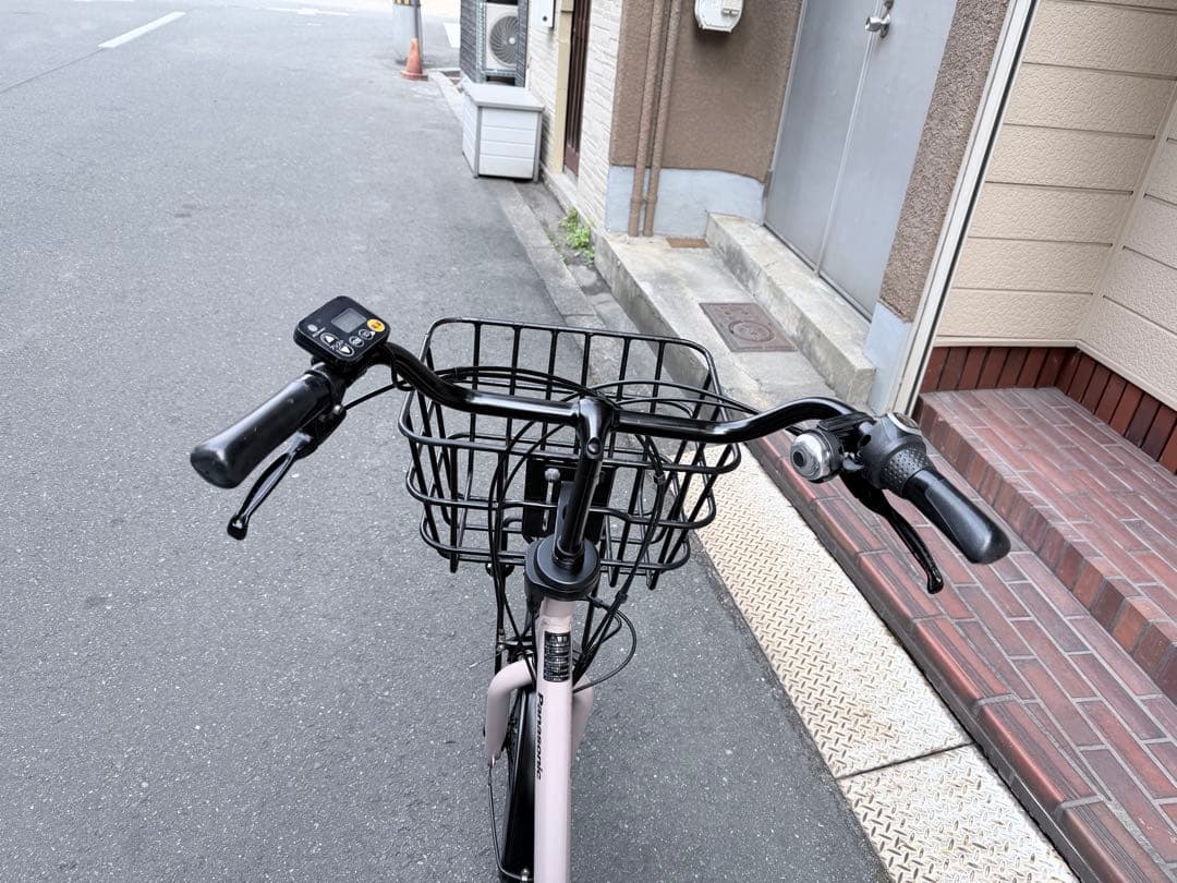 大阪府　子供乗せ　Panasonic 電動アシスト自転車 チャイルドシート付き