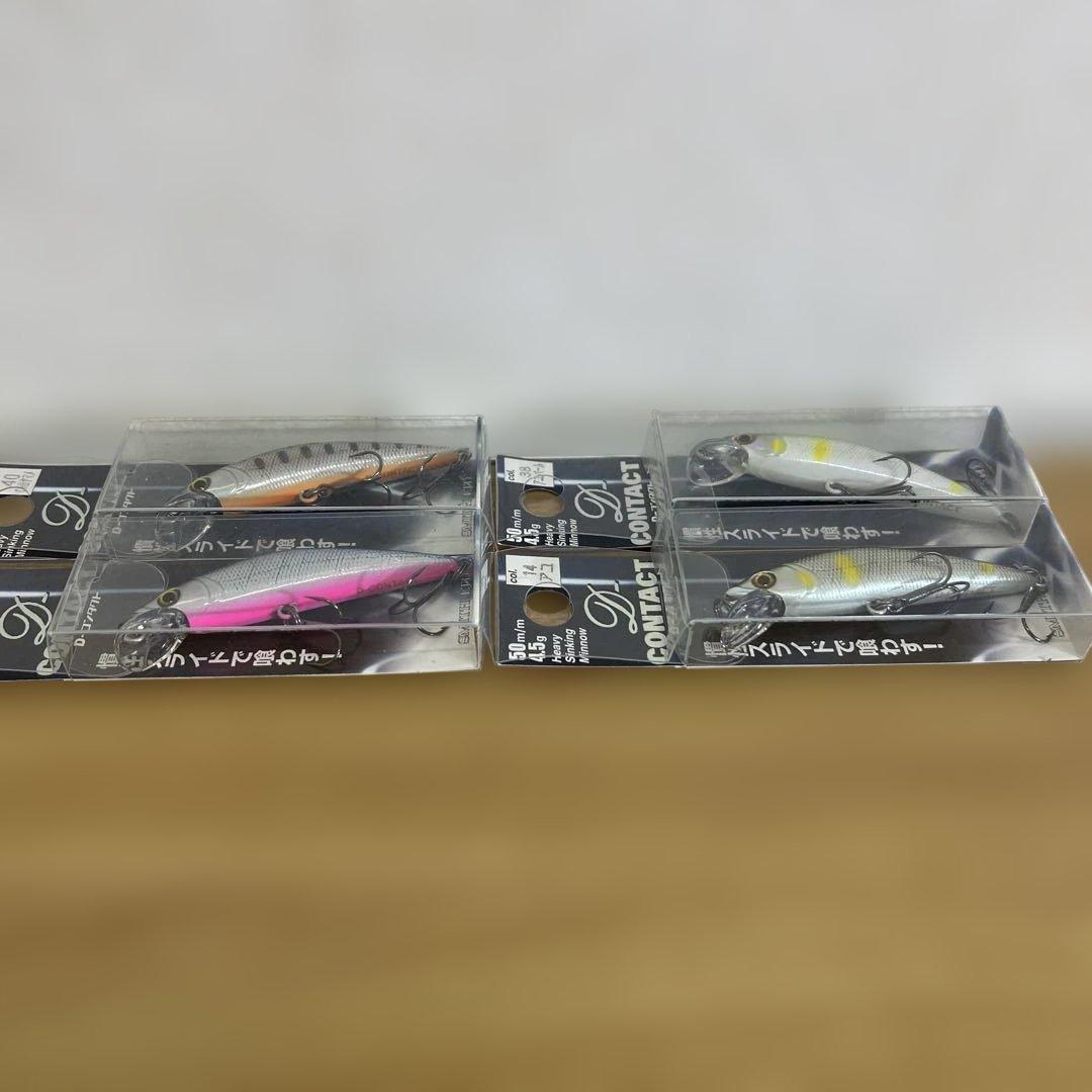 SMITH D CONTACT 50mm 4.5g 4色セット トラウト 渓流