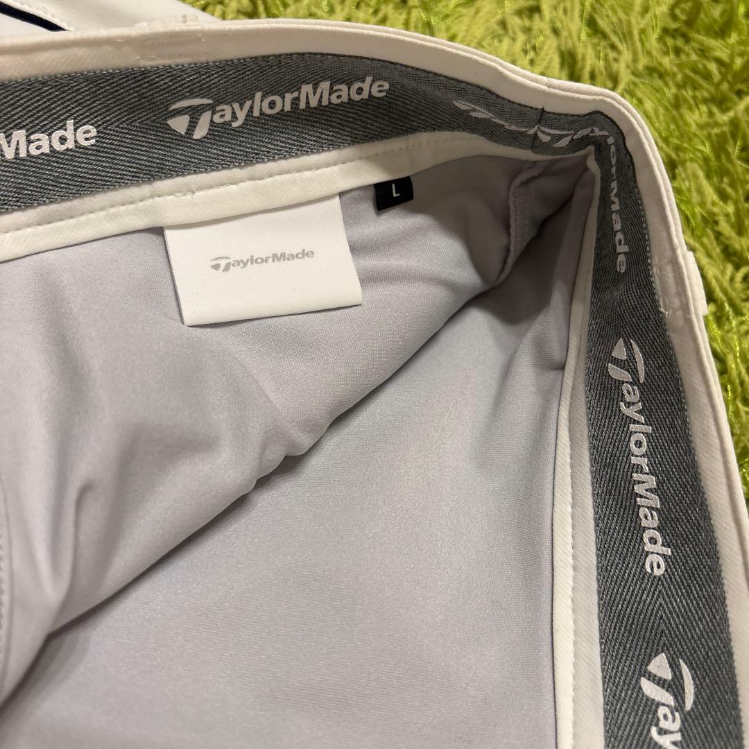 【TaylorMade】透けない✨新品　Lサイズ　インナー付スカート　ホワイト