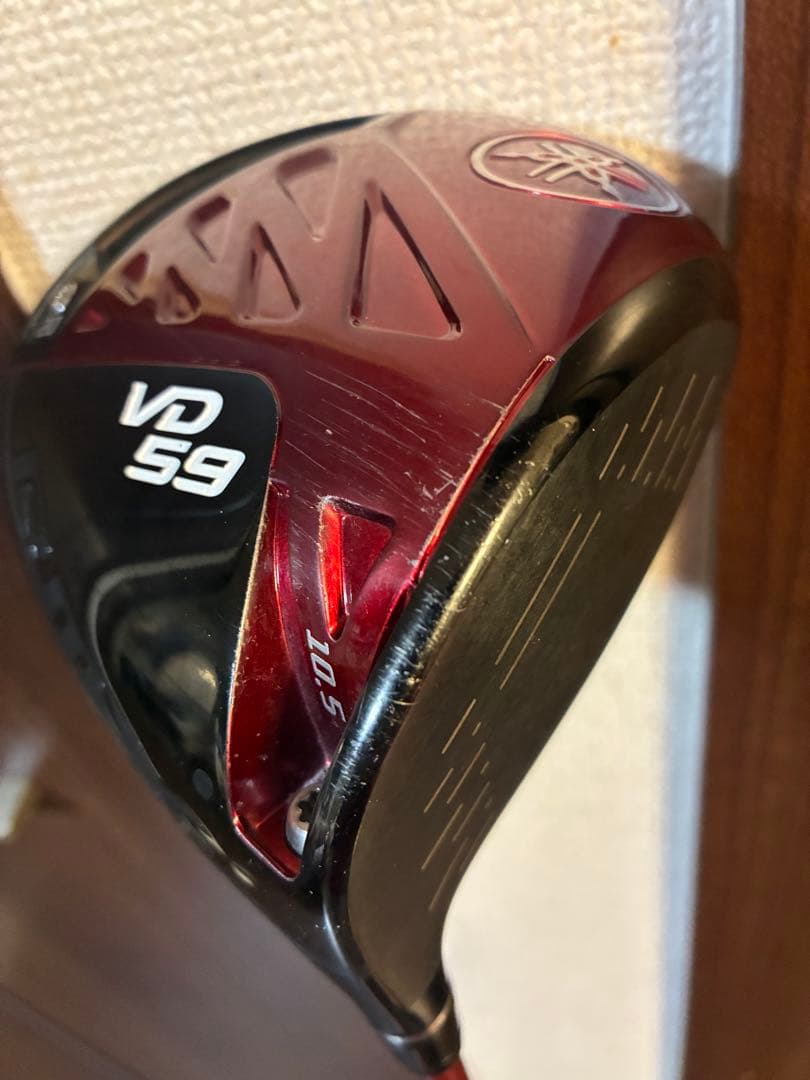 YAMAHA(ヤマハ)VD59 ドライバーSR 10.5 ヘッドカバー•レンチ付