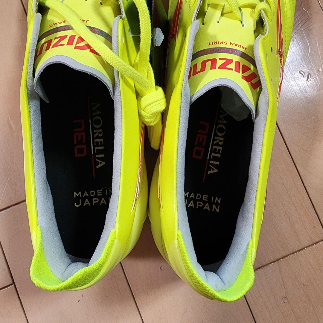 新品 未使用 Mizuno Morelia Neo4ジャパン 日本製 限定色