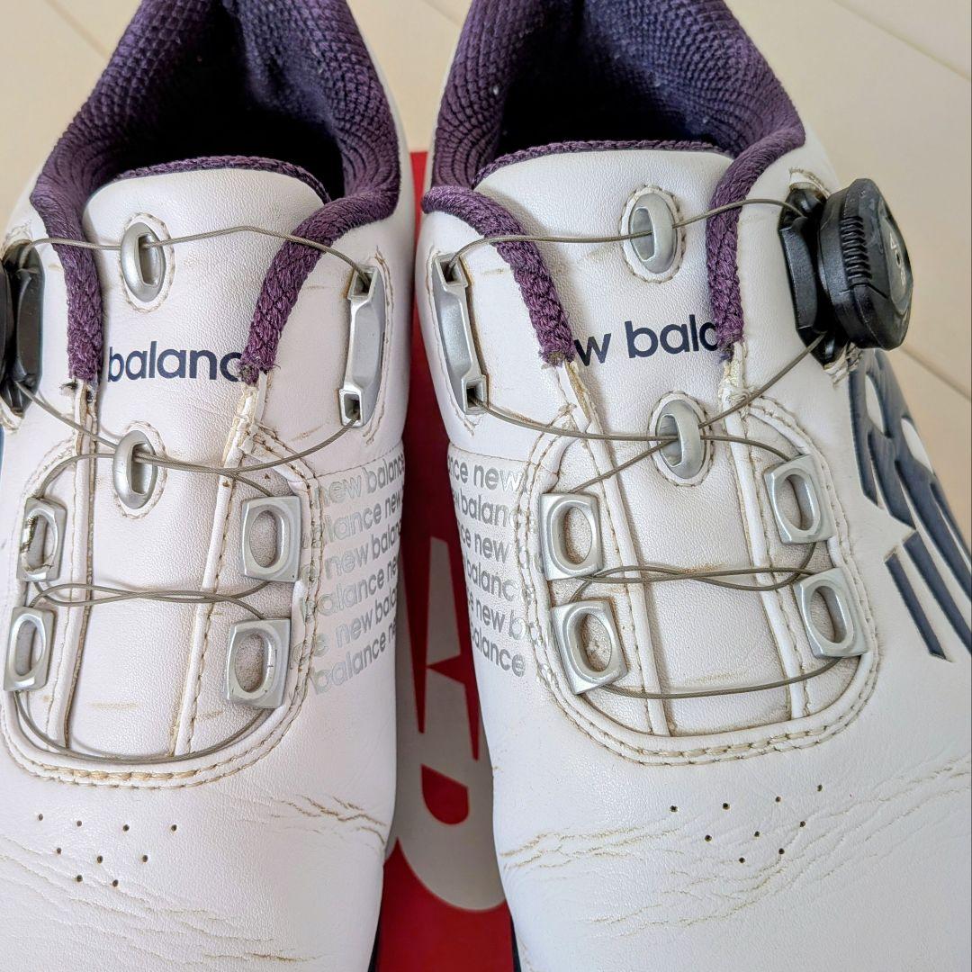 【26cm】new balance BOA ゴルフシューズ MG1001T2美品