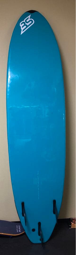 新品グリップシート貼付！BS ソフトボード 7'5\"サーフボード