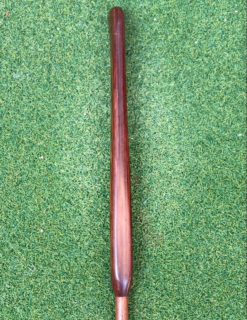 昭和レトロ 木製パター 物品税証紙付
