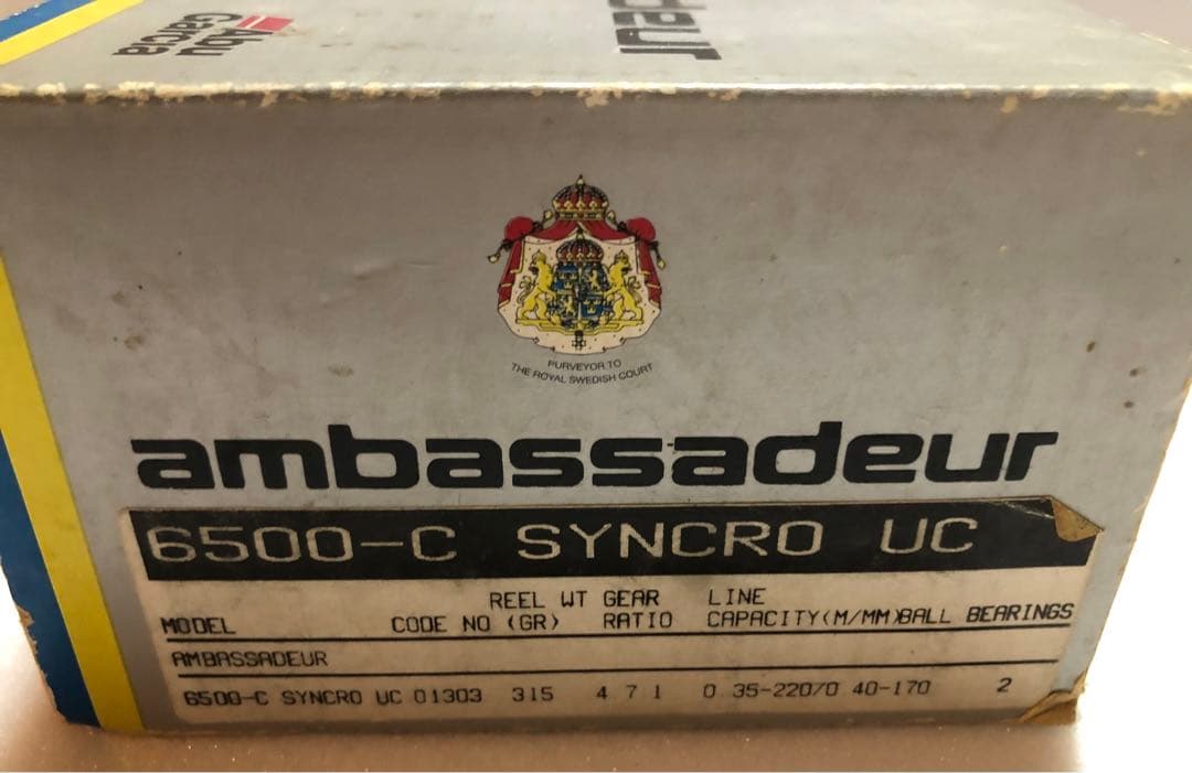 アブ AbuGarcia アンバサダー6500C シンクロ/SYNCRO UC