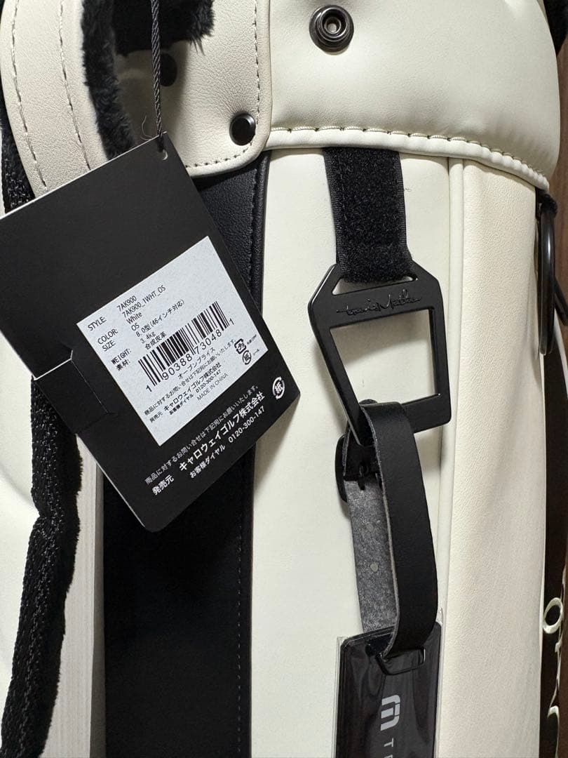 新品！キャロウェイ高級TRAVISMATHEWトラヴィスマシューキャディバッグ