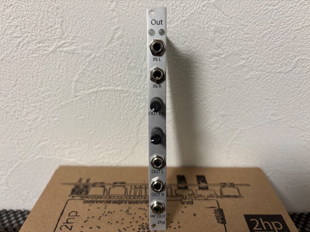 2hp Out Silver ユーロラック モジュラーシンセ