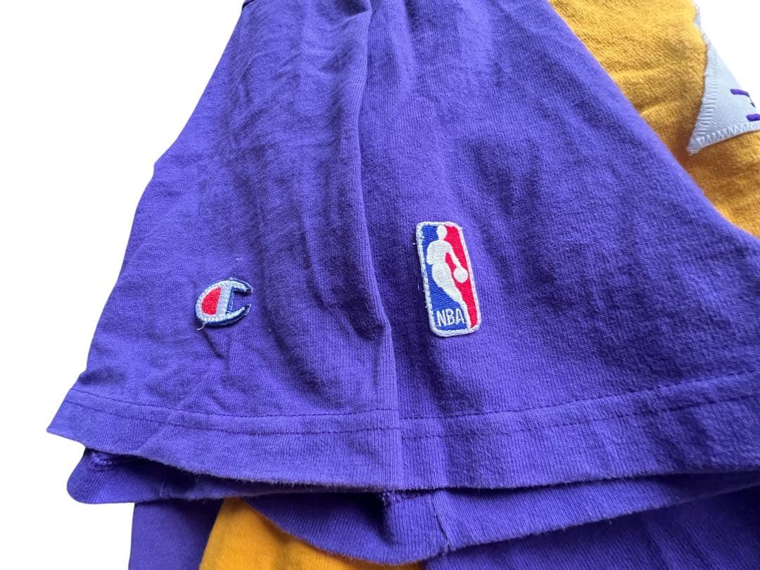 90s チャンピオン フットボールT NBA レイカーズ