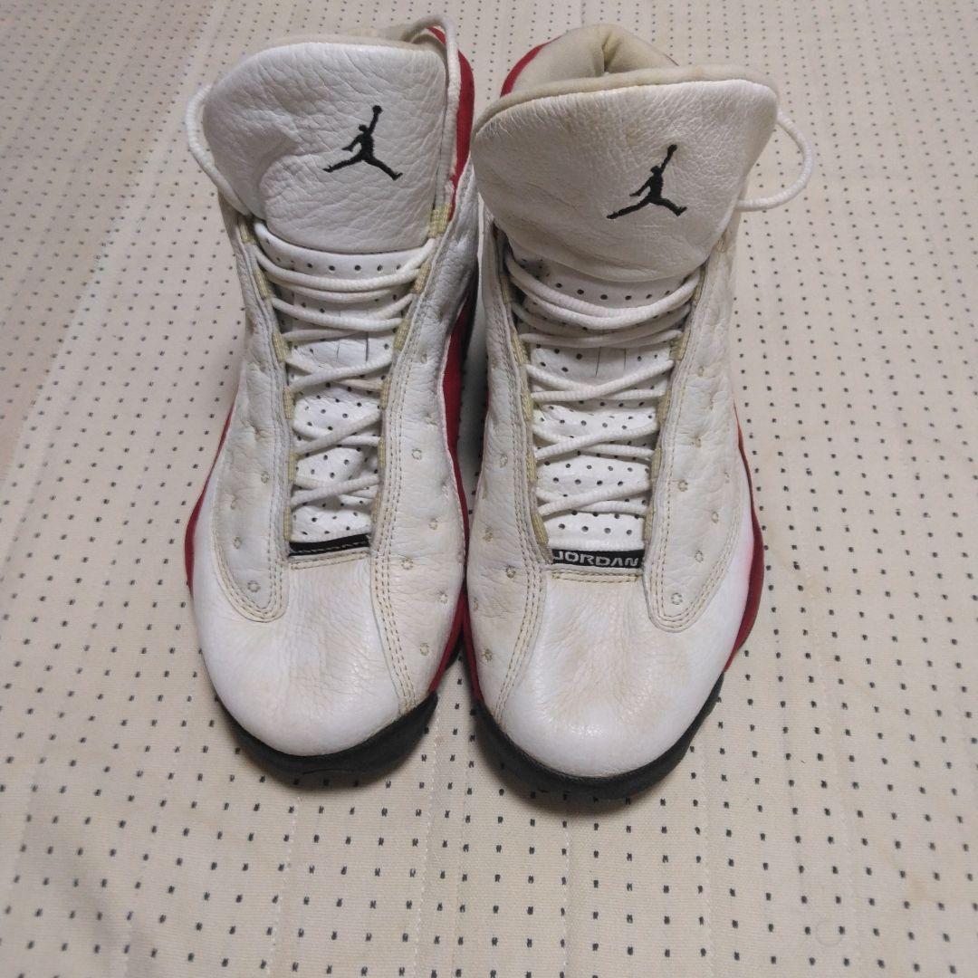 Jordan バスケットボールシューズ 13 ホワイト/レッド