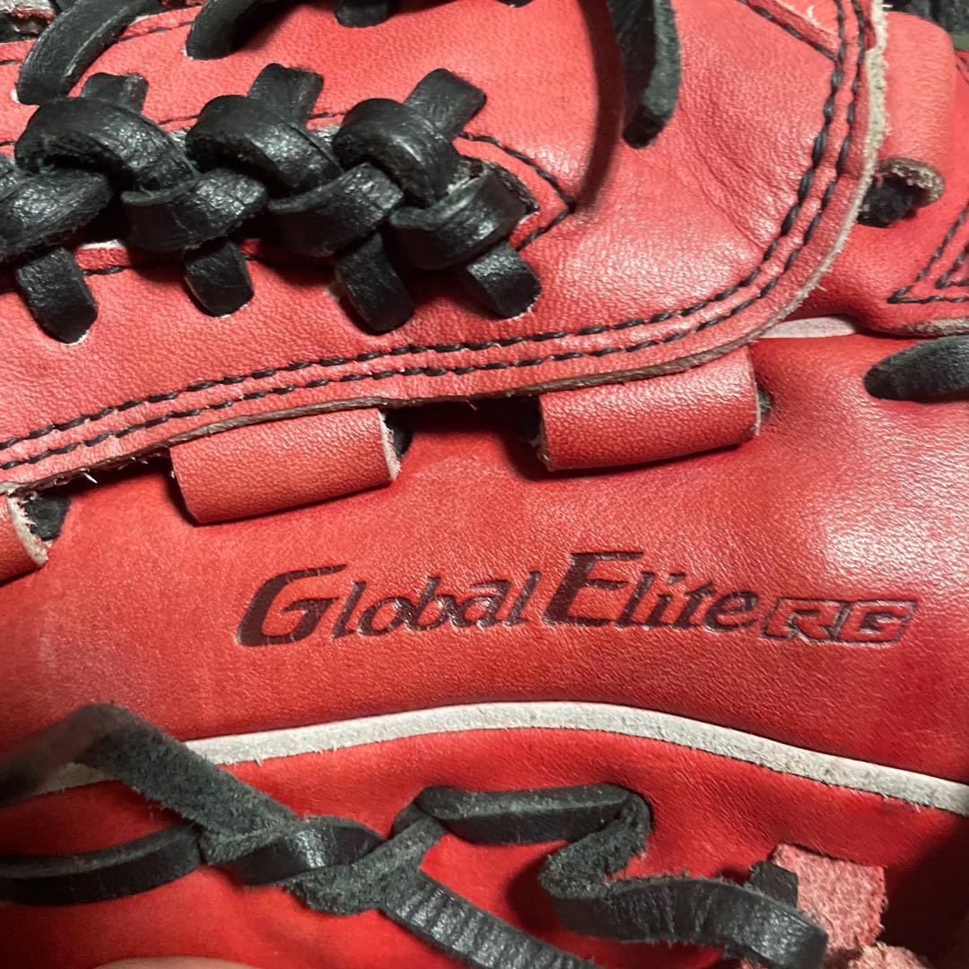 Mizuno Global Elite レッドグローブ