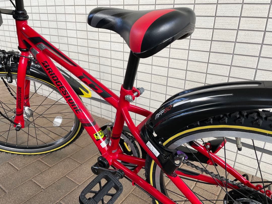 こて　BRIDGESTONE 子供用自転車 レッド