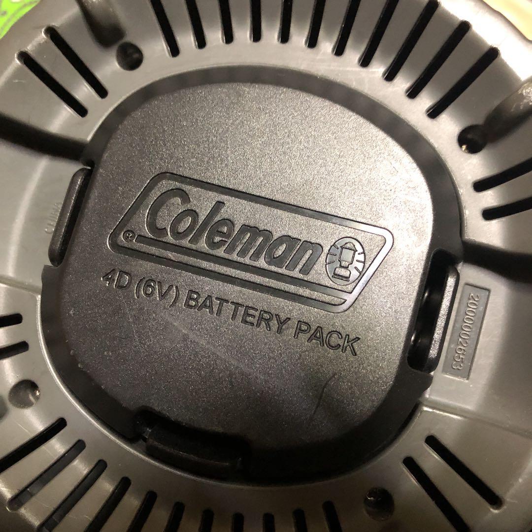 Coleman デュアル パネル LEDランタン ケース おまけバッテリー付き