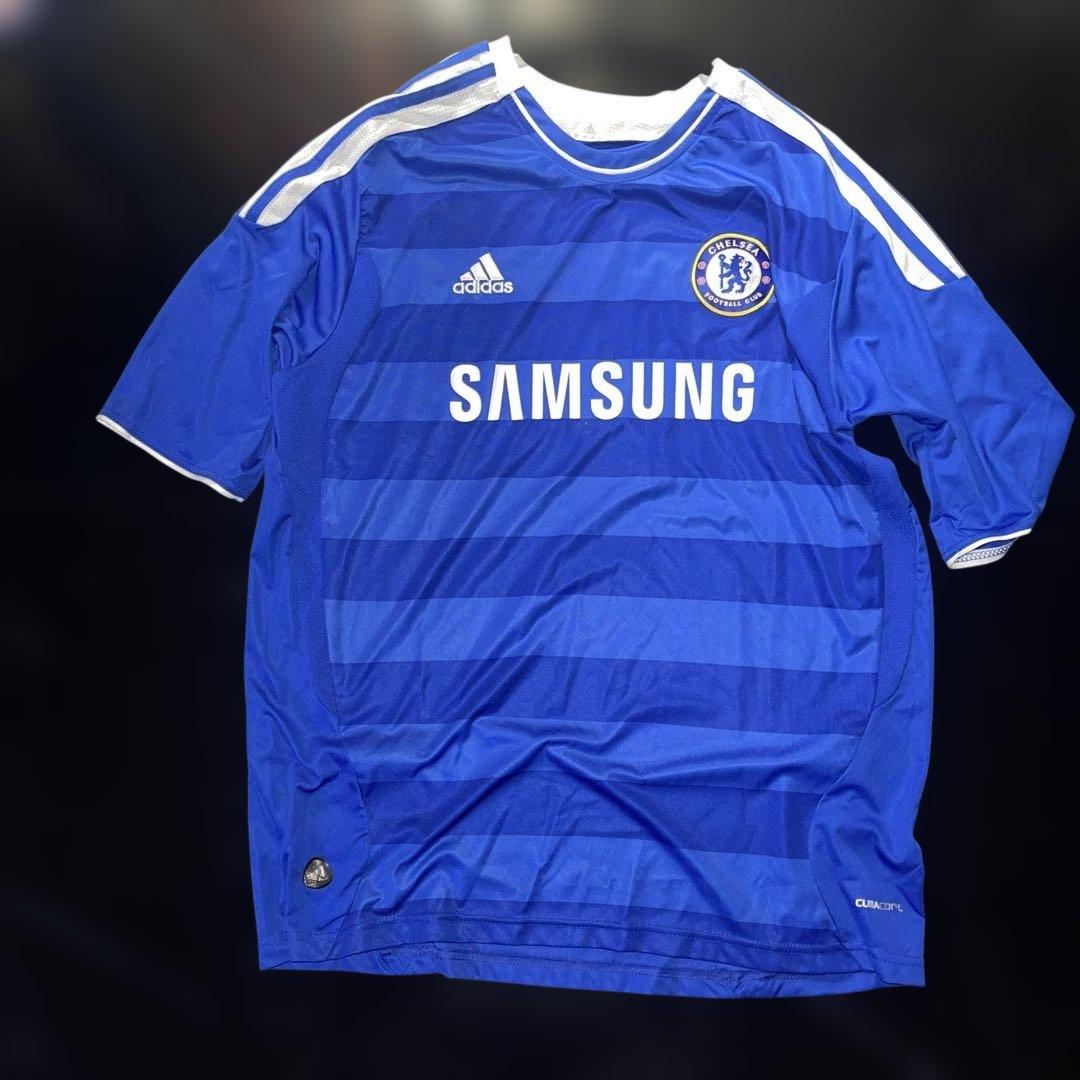 Chelsea FC adidas チェルシー 11/12 ユニフォーム　ボーダ