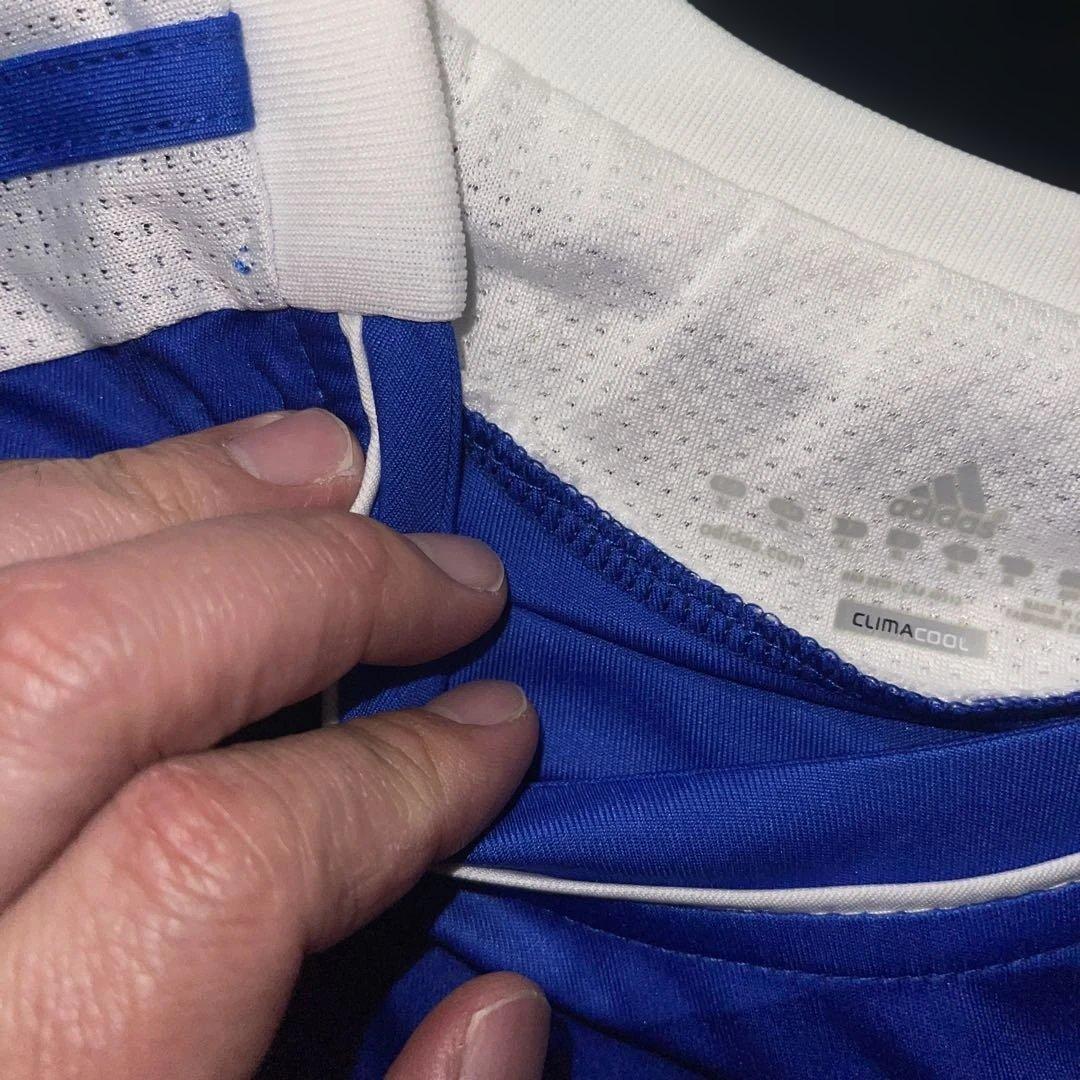 Chelsea FC adidas チェルシー 11/12 ユニフォーム　ボーダ